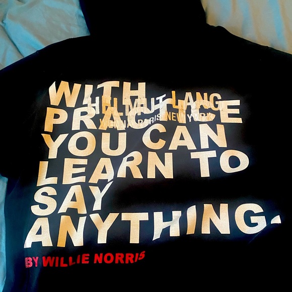 Helmet Lang Hoodie - Picture 1 of 2